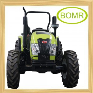 80hp 4WD wheel farm tractor with best service on sale